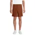 Men's 7" Linen Cotton Elastic Waist Short, Front