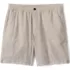 Men's 7" Linen Cotton Elastic Waist Short, alternative image