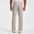 Men's Linen Cotton Elastic Waist Pant, Back