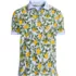 Men's Tall Short Sleeve Pique Printed Polo, Front
