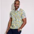 Men's Short Sleeve Pique Printed Polo, alternative image