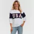 Women's Serious Sweats Oversized Long Sleeve Crew Neck Sweatshirt, alternative image