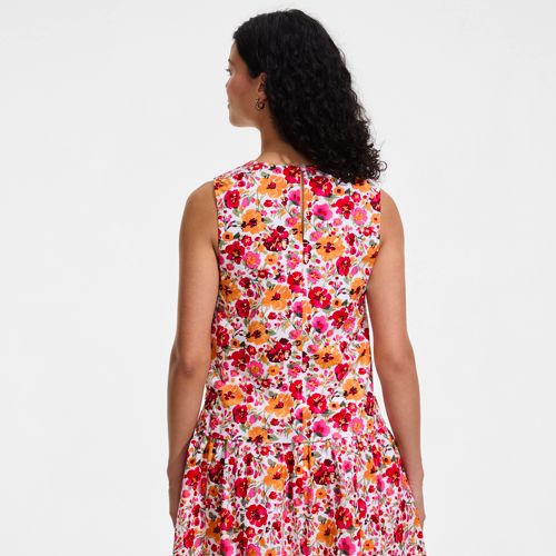 Women's Poplin Sleeveless Shell - image 2