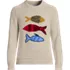 Men's Long Sleeve Drifter Fish Sweater, Front