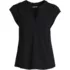 Women's Cap Sleeve Lightweight Jersey Lace Shoulder Tee, Front