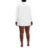 Women's Plus Size New Button-Up Shirt Cover-Up Dress, Back