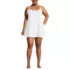Women's Plus Size New Tiered Cover Up Mini Dress, Front