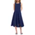 Women's Embroidered Duet Midi Dress, Front
