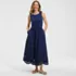 Women's Embroidered Duet Midi Dress, Front