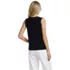 Women's Mariner Button Shoulder Tank, Back