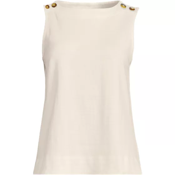Women's Mariner Button Shoulder Tank - primary