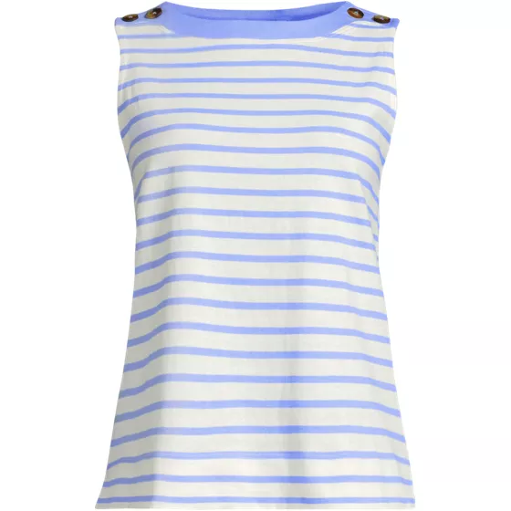 Women's Mariner Button Shoulder Tank - primary