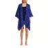 Women's Cotton Tie Front Kimono Cover Up, alternative image