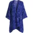 Women's Cotton Tie Front Kimono Cover Up, Front