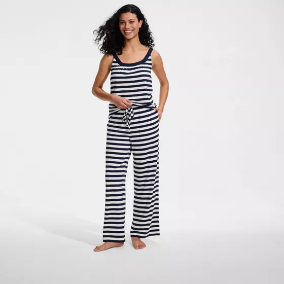 Women's Cooling 2 Piece Pajama Set - Flowy Tank and Pants - primary