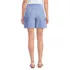 Women's Seersucker High Rise Pull On 7" Shorts, Back
