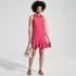 Women's Seersucker Tennis Dress, alternative image