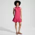 Women's Seersucker Tennis Dress, Front