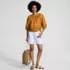 Women's Gathered Eyelet Top, alternative image