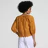 Women's Gathered Eyelet Top, Back