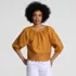 Women's Gathered Eyelet Top, Front