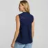 Women's Sleeveless Eyelet Pullover Top, Back