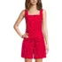Women's Poplin Square Neck Vest, Front