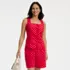 Women's Poplin Square Neck Vest, alternative image