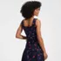 Women's Poplin Square Neck Vest, Back