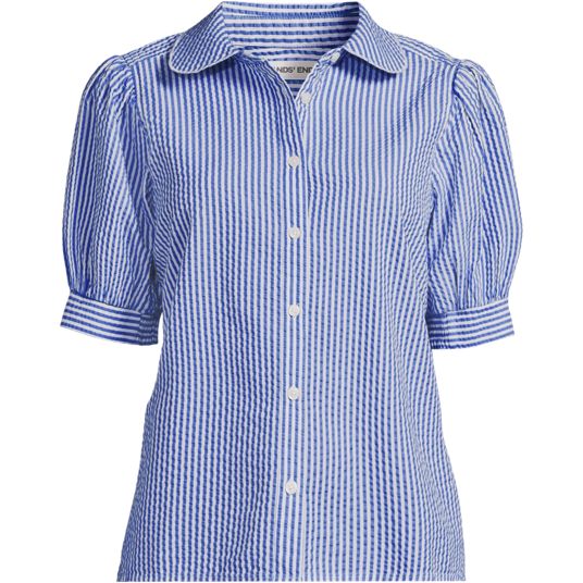 Women's Blue Dress Shirts & Blue Button Up Shirts | Lands' End