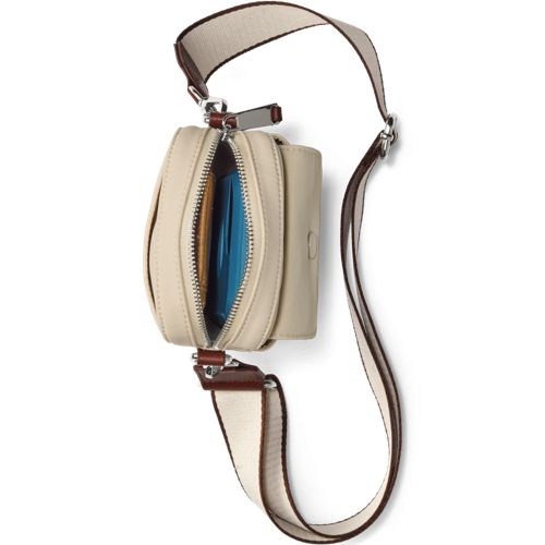  Lands' End Handytasche Zum Umhängen, Damen, Größe:null Regular, Weiß, By Lands' End 