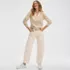 Women's Soft Denim Mid Rise Relaxed Barrel Ankle Jeans, alternative image