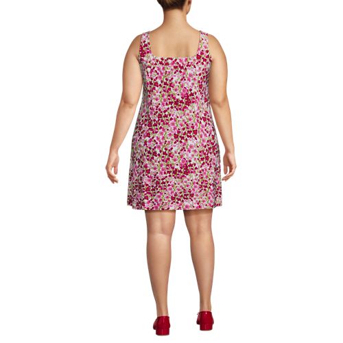 Women's Silky Knit Mini Shift Dress - image 3