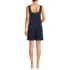 Women's Silky Knit Mini Shift Dress, Back