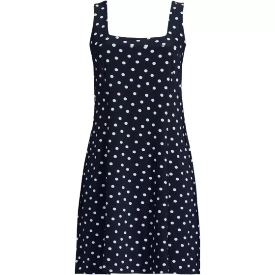 Women's Silky Knit Mini Shift Dress - primary