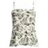 Women's Sculpting Waveshaper Peplum Swim Tankini Top , Front