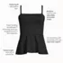 Women's Sculpting Waveshaper Peplum Swim Tankini Top , alternative image