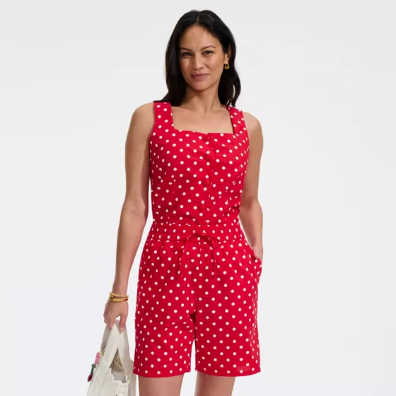 Women's Poplin High Rise Pull On 7" Shorts - primary