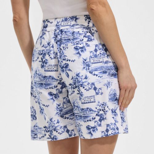 Women's Poplin High Rise Pull On 7" Shorts - image 5