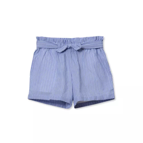 Girls Woven Belted Pull On Short - primary