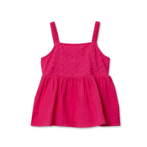 Girls Woven Tank Top - primary