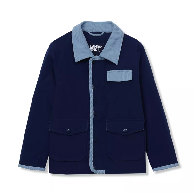 Kids Water Resistant Utility Jacket, alternative image