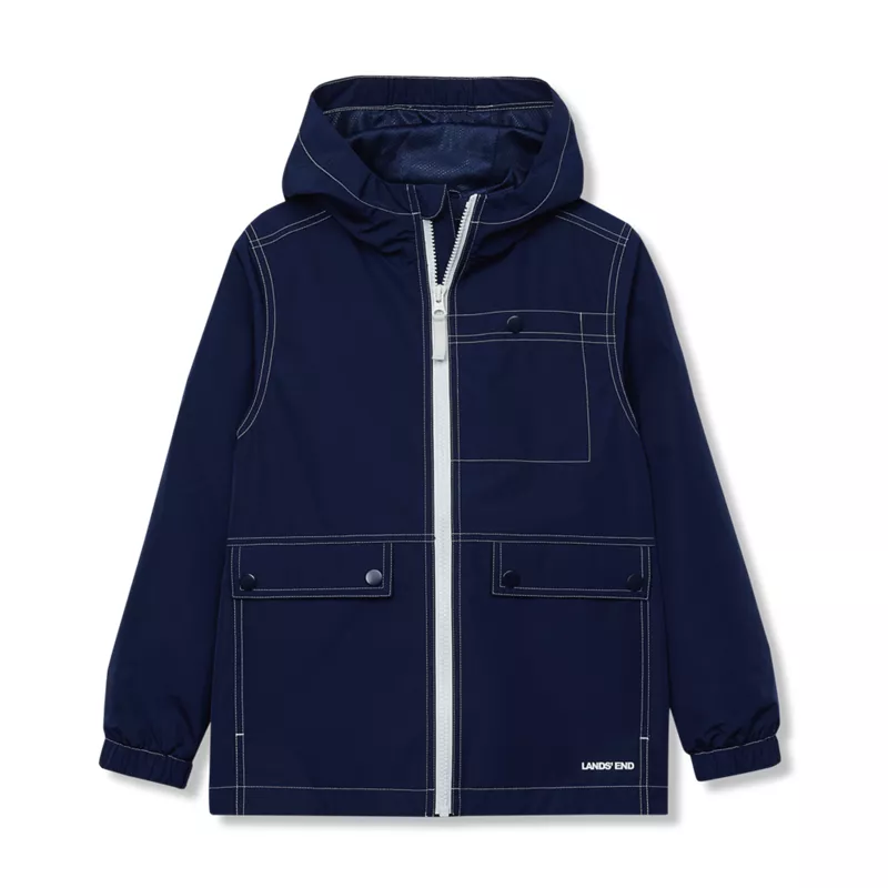 Kids Water Resistant Ocean Breeze Jacket, alternative image