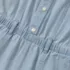 Girls Lightweight Denim Romper, alternative image