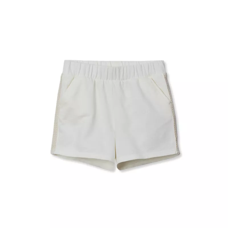 Girls French Terry Pull On Shorts, alternative image