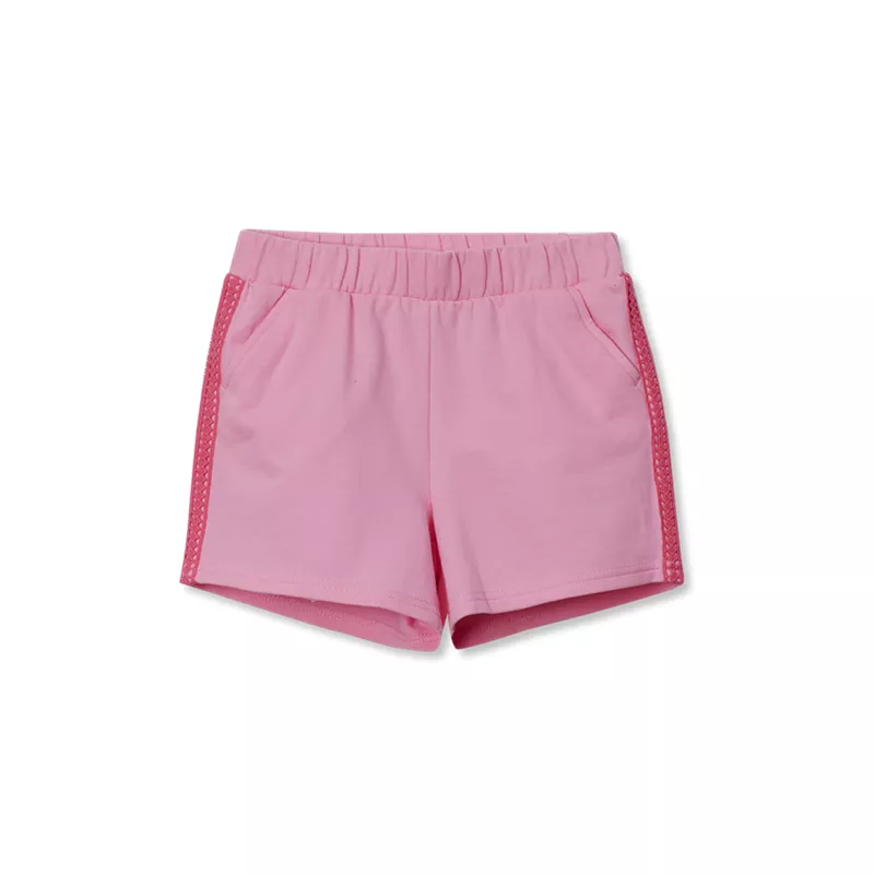 Girls French Terry Pull On Shorts, alternative image