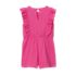 Girls Sleeveless Ruffle Knit Romper, alternative image