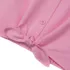 Girls Slouchy Button Front Terry Knit Top, alternative image