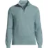 Men's Long Sleeve Summer Weight Quarter Zip, Front