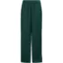 Women's Satin Mid Rise Relaxed Pull On Wide Leg Pants, Front